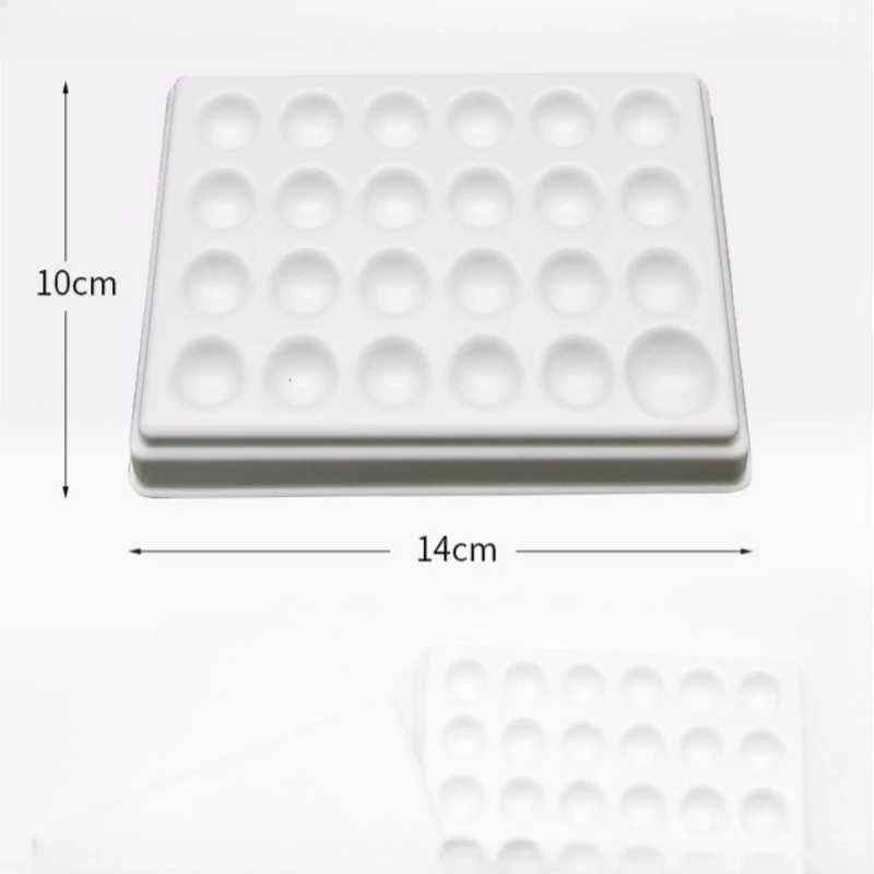 5PCS Dental Lab Mixing Watering Plate Wet Tray 24 pits plastic plate with plastic cover for glaze
5PCS Dental Lab Mixing Watering Plate Wet Tray 24 pits plastic plate with plastic cover for glaze