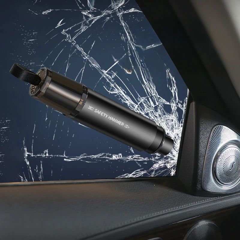 Car window breaker plus seat belt cutter two-in-one safety hammer Multi-functional window breaker car escape hammer
Car window breaker plus seat belt cutter two-in-one safety hammer Multi-functional window breaker car escape hammer