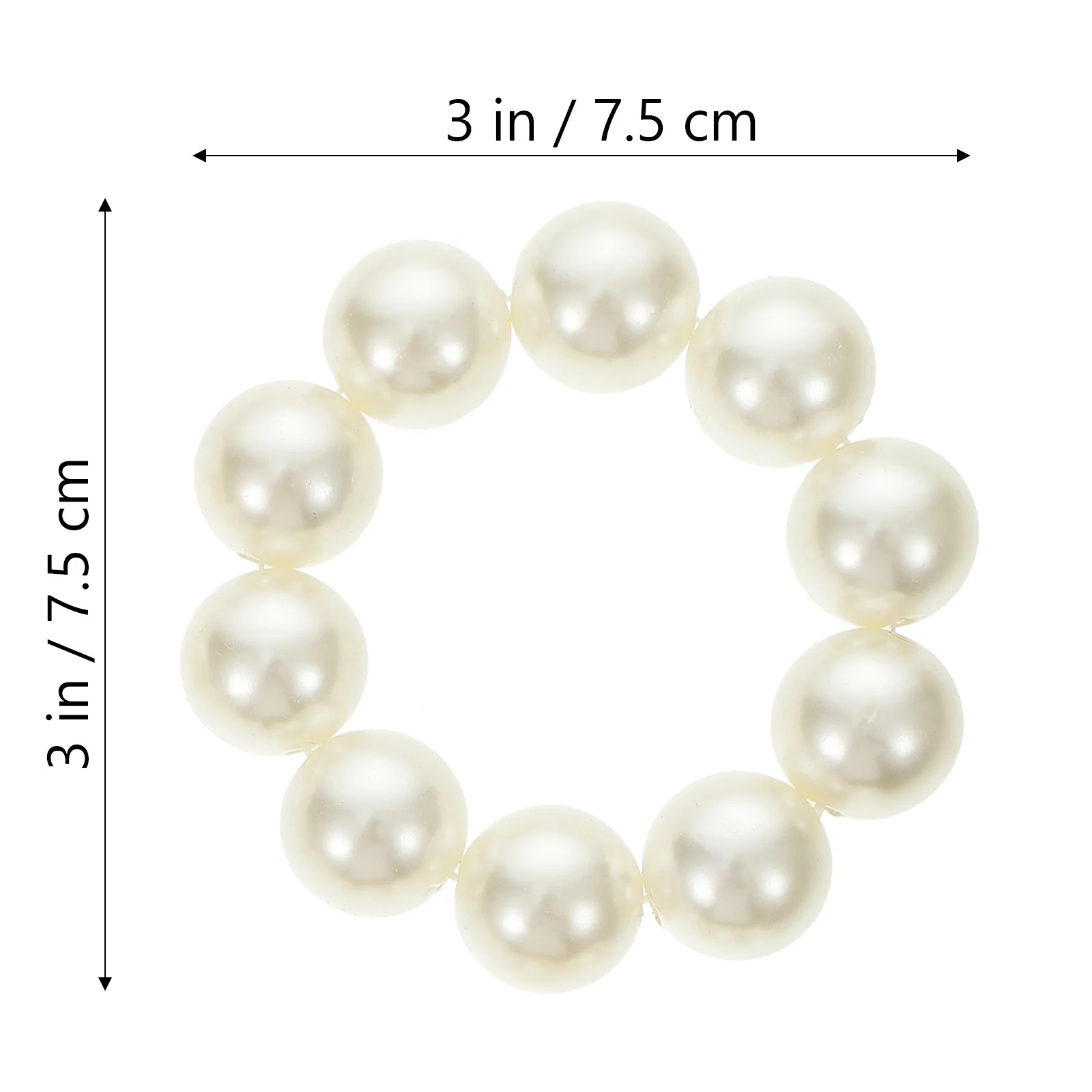 4 pcs Pearl Head Rope Ties Girls Accessories Elastic Bands Bracelet Resin Rubber Bands for Thick Curly Straight Medium Hair
4 pcs Pearl Head Rope Ties Girls Accessories Elastic Bands Bracelet Resin Rubber Bands for Thick Curly Straight Medium Hair