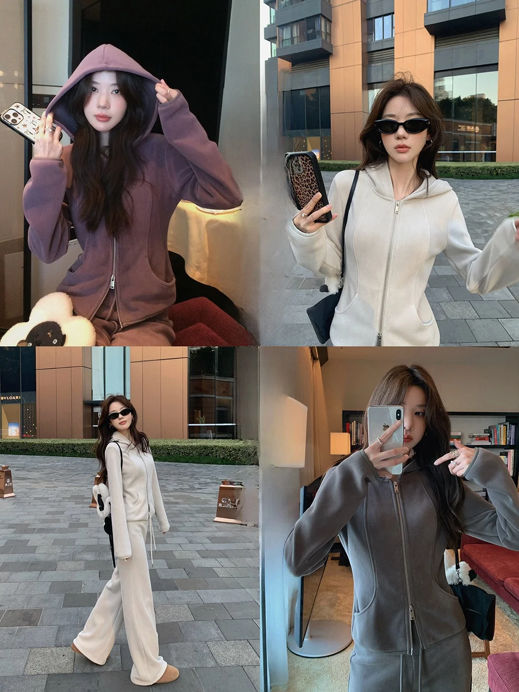 Комплект из утепленного худи из молочного вельвета (500 г) и широких брюк Zhang Beibei для женщин: повседневный модный теплый костюм
Комплект из утепленного худи из молочного вельвета (500 г) и широких брюк Zhang Beibei для женщин: повседневный модный теплый костюм