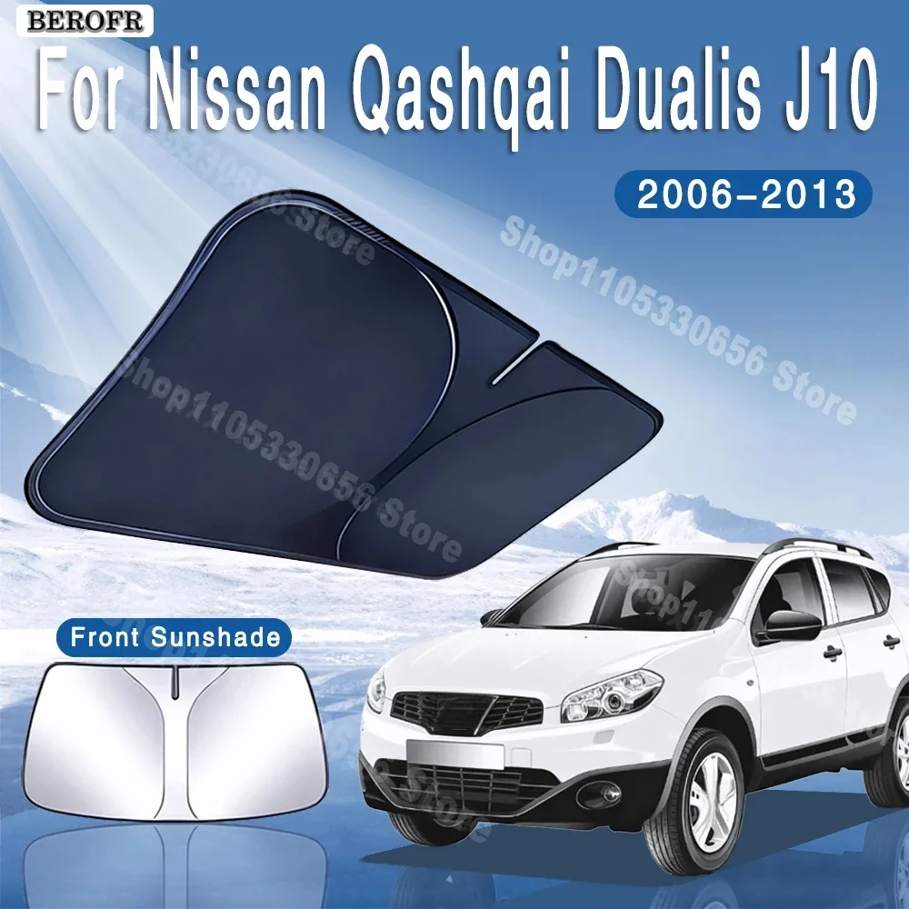 For Nissan Qashqai Dualis J10 2006-2013 Car Sun Visor Front Windshield Sunshade Heat Insulation Summer Colling Auto Accessories
For Nissan Qashqai Dualis J10 2006-2013 Car Sun Visor Front Windshield Sunshade Heat Insulation Summer Colling Auto Accessories