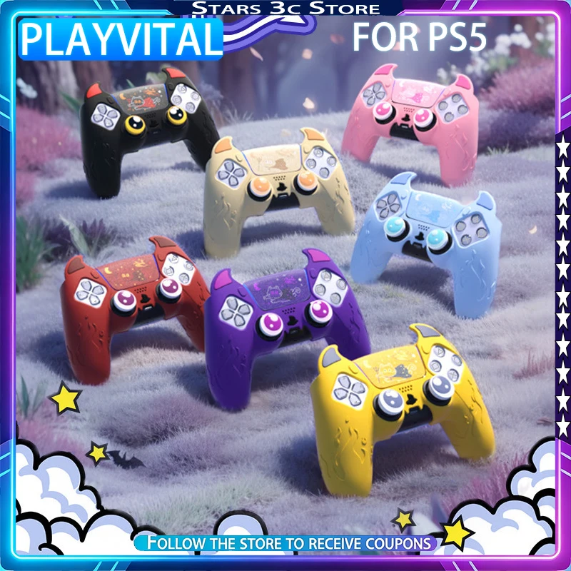 PlayVital Game Controller Protective Case for PS5 Non-slip and Sweat-proof Game Controller Accessories
PlayVital Game Controller Protective Case for PS5 Non-slip and Sweat-proof Game Controller Accessories
