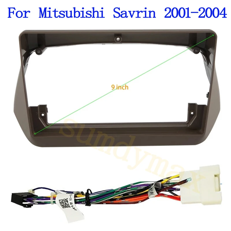 9 inch 2 Din Car Radio Fascia for Mitsubishi Savrin 2001-2004 DVD Stereo Frame Plate Adapter Mounting Dash Installation Bezel
9 inch 2 Din Car Radio Fascia for Mitsubishi Savrin 2001-2004 DVD Stereo Frame Plate Adapter Mounting Dash Installation Bezel