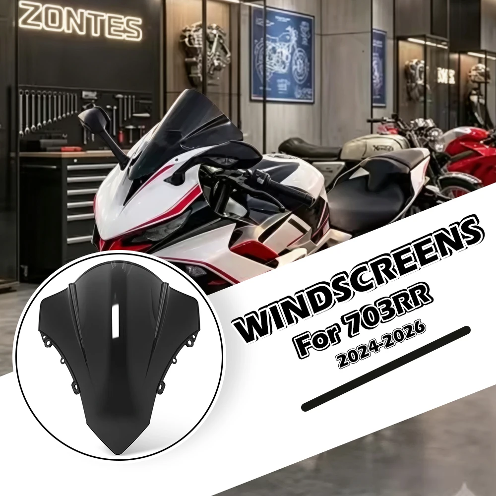 For 703RR ZT703 703 RR ZT703RR 2024-2026 New Motorcycle Accessories Windscreens Wind Double Bubble Windscreen Screen
For 703RR ZT703 703 RR ZT703RR 2024-2026 New Motorcycle Accessories Windscreens Wind Double Bubble Windscreen Screen