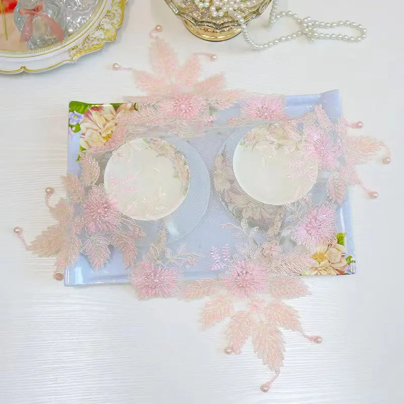 NEW Pink beads flowers Embroidery table cloth cover wedding dining tablecloth kitchen Christmas Table decoration and accessories
NEW Pink beads flowers Embroidery table cloth cover wedding dining tablecloth kitchen Christmas Table decoration and accessories