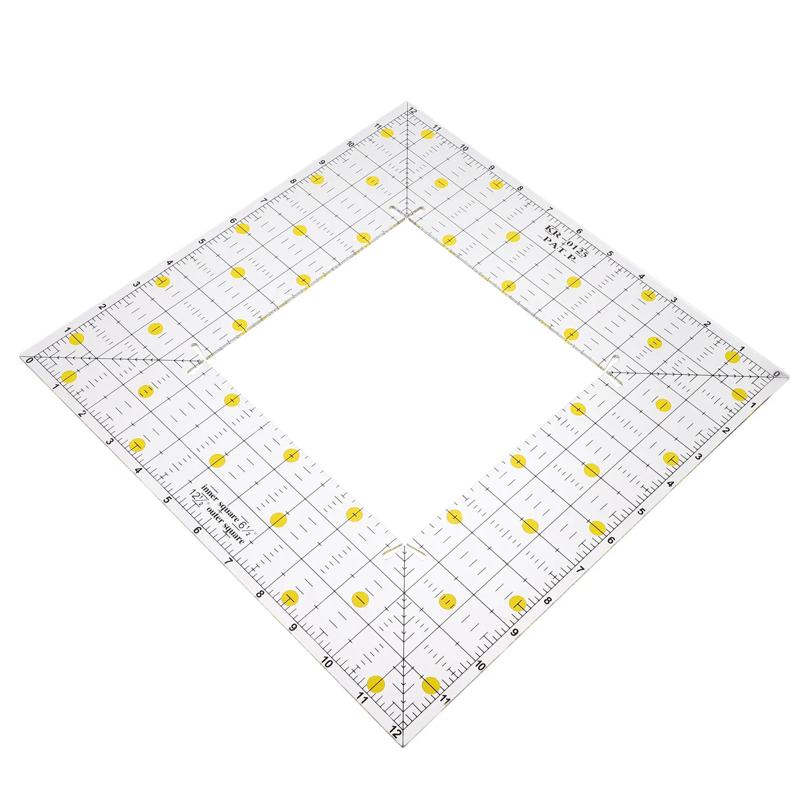 1Pcs Quilting Ruler Transparent Square Sewing Ruler for Fabric Measuring Patchwork Clothing Crafts Sewing Rulers
1Pcs Quilting Ruler Transparent Square Sewing Ruler for Fabric Measuring Patchwork Clothing Crafts Sewing Rulers