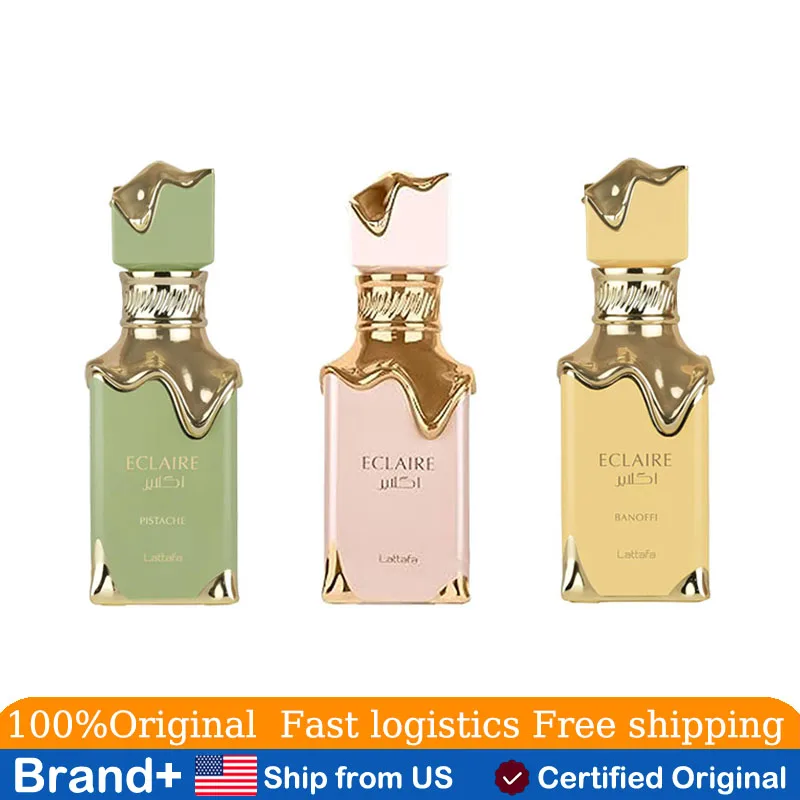 Lattafa Perfumes Eclaire Banoffi Pistache 100ML Makeup Cologne Persistence Arabian Women Perfume Portable Long Lasting Fragrance
Lattafa Perfumes Eclaire Banoffi Pistache 100ML Makeup Cologne Persistence Arabian Women Perfume Portable Long Lasting Fragrance