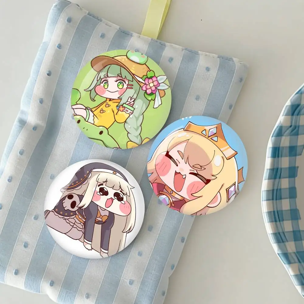 T-Trickcal Chibi Go G-Game Badge Tinplate Soft Button Pin Brooch Metal Badge Custom Jewelry Accessories Hat Bag Lapel
T-Trickcal Chibi Go G-Game Badge Tinplate Soft Button Pin Brooch Metal Badge Custom Jewelry Accessories Hat Bag Lapel