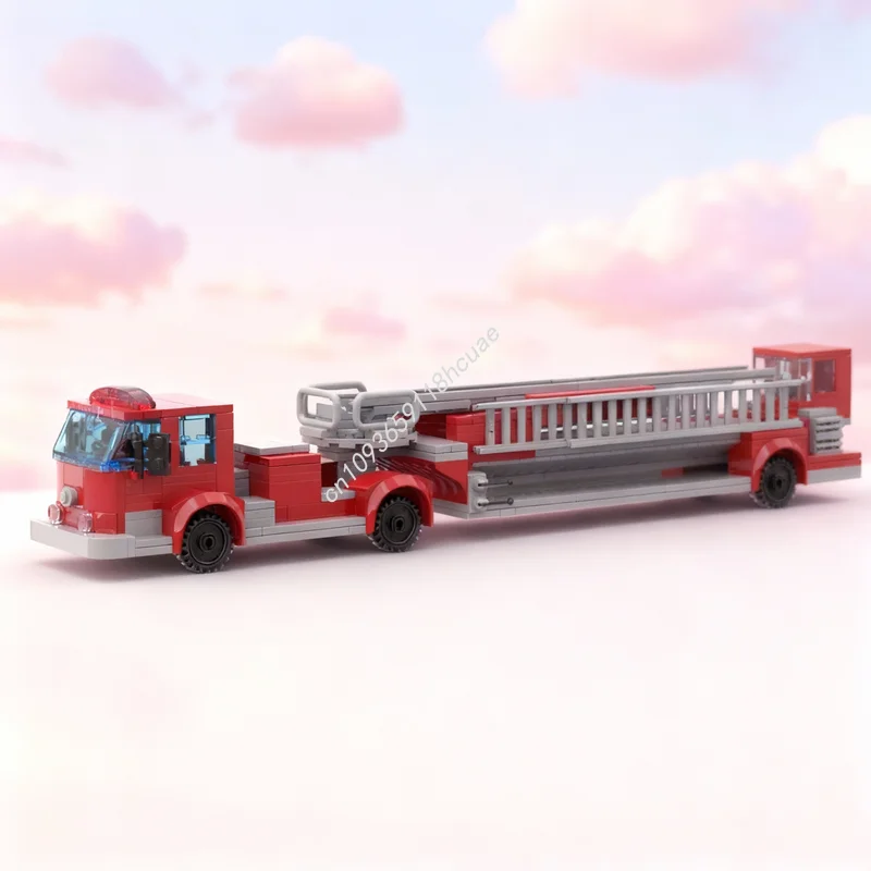 437pcs MOC Seagrave Tiller Truck City Fire Model Building Blocks Architecture Christmas Gift Creative Toy Idea Education
437pcs MOC Seagrave Tiller Truck City Fire Model Building Blocks Architecture Christmas Gift Creative Toy Idea Education