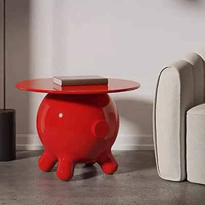 Living Room Modern Special-Shaped FRP Glass Steel Tea Table Sofa Corner Pig Side Table Corner Table
Living Room Modern Special-Shaped FRP Glass Steel Tea Table Sofa Corner Pig Side Table Corner Table