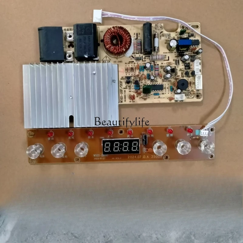 High power general induction cooker main board 3500W touch universal maintenance circuit board main board 6 buttons 8 lights
High power general induction cooker main board 3500W touch universal maintenance circuit board main board 6 buttons 8 lights