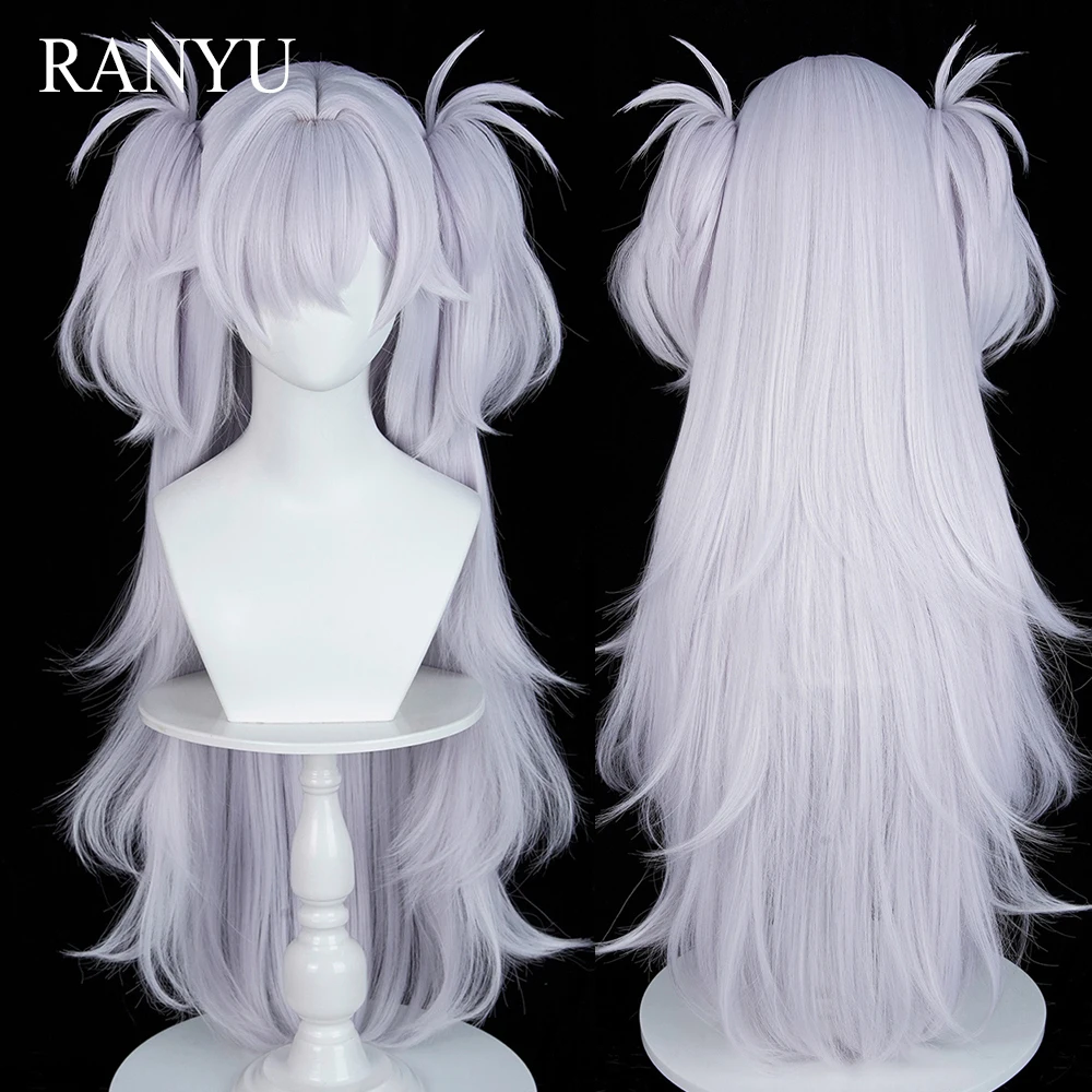 Серебристо-фиолетовые длинные прямые синтетические парики с челкой, аниме-игра, косплей, пушистый термостойкий парик для повседневной вечеринки
Серебристо-фиолетовые длинные прямые синтетические парики с челкой, аниме-игра, косплей, пушистый термостойкий парик для повседневной вечеринки