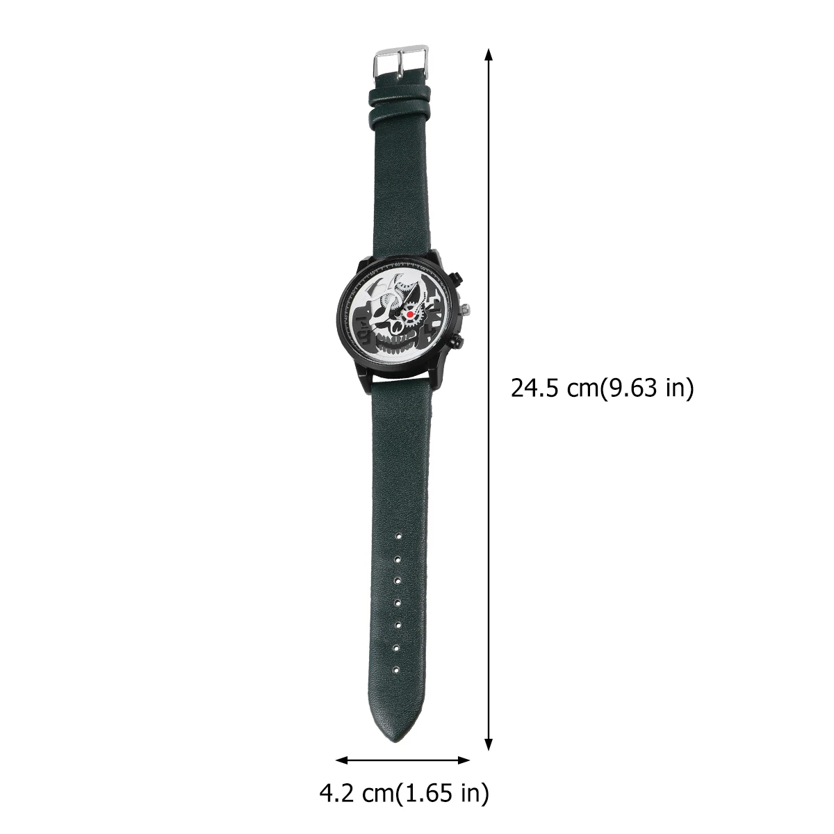 Skull Pattern Wrist Wristwatch Durable Anti scratch Unisex Watch Wristwatch Dial Fits Daily Wear Watch Occasions
Skull Pattern Wrist Wristwatch Durable Anti scratch Unisex Watch Wristwatch Dial Fits Daily Wear Watch Occasions