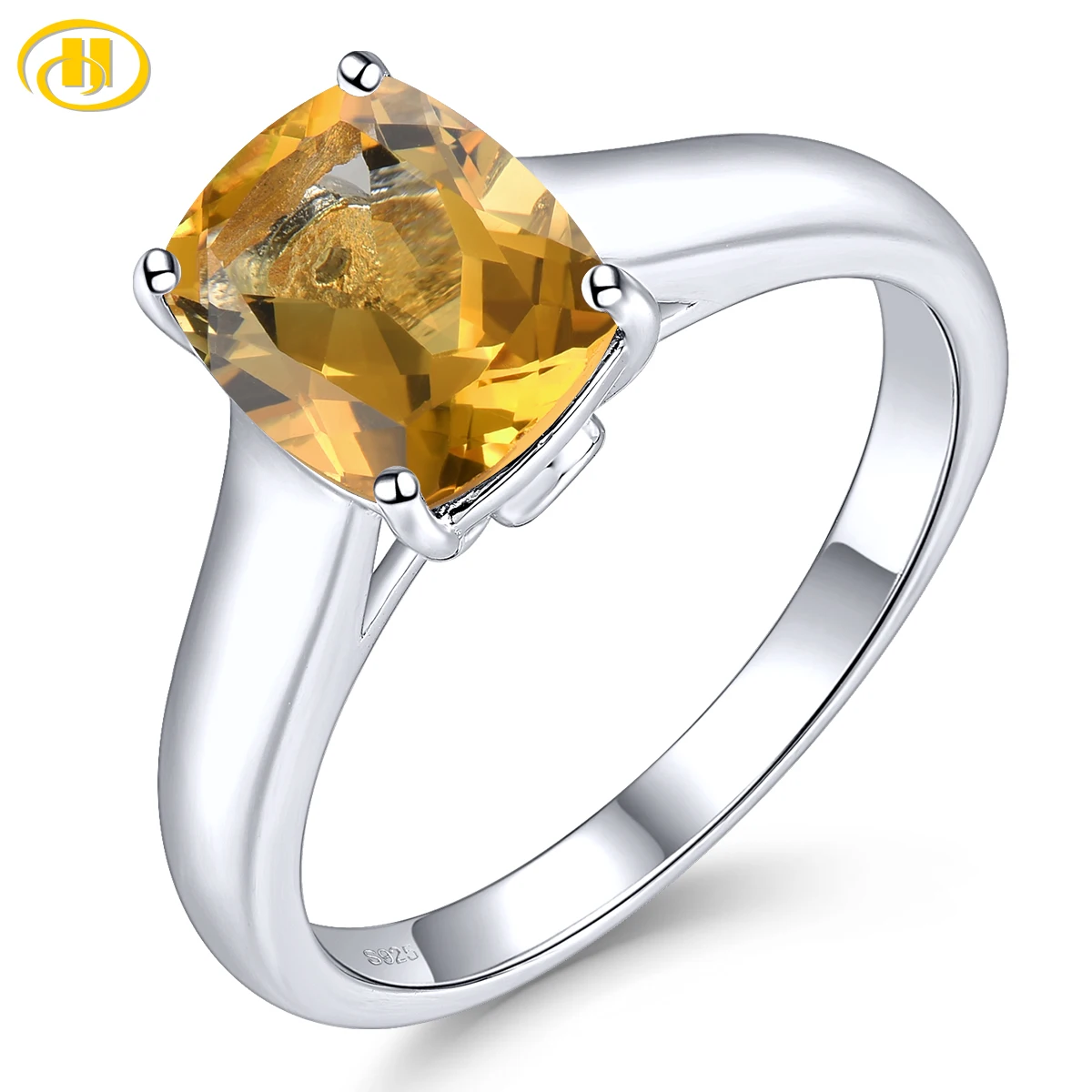 Natural Citrine Solid Sterling Silver Rings 1.7 Carats Genuine Yellow Crystal Simple Classic Daily Fine Jewelrys S925 Gifts
Natural Citrine Solid Sterling Silver Rings 1.7 Carats Genuine Yellow Crystal Simple Classic Daily Fine Jewelrys S925 Gifts