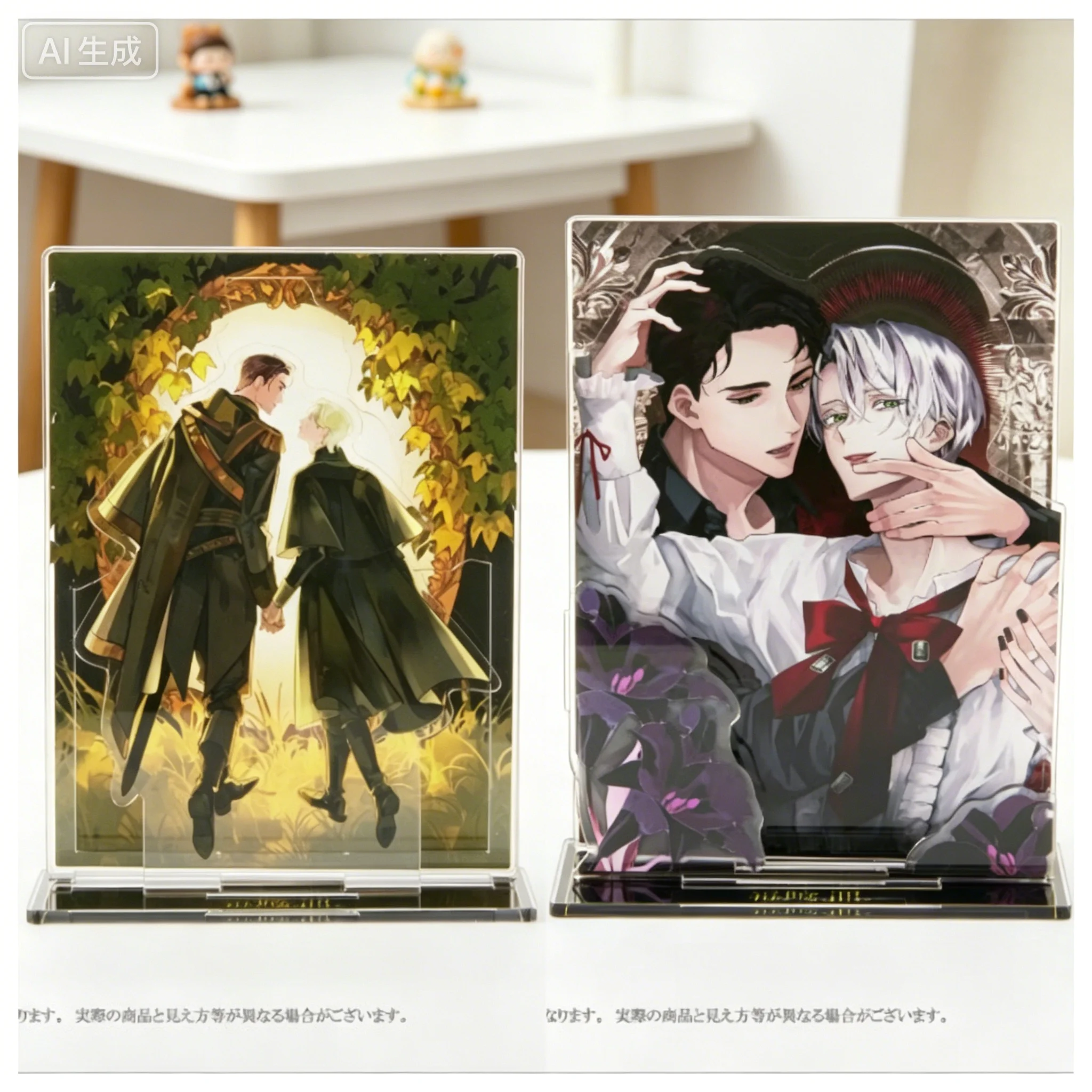 BL Andrim and Jorga rectangle Acrylic Figure Stand Model Plate Keychains Bedroom decoration Gifts For Friends Display
BL Andrim and Jorga rectangle Acrylic Figure Stand Model Plate Keychains Bedroom decoration Gifts For Friends Display