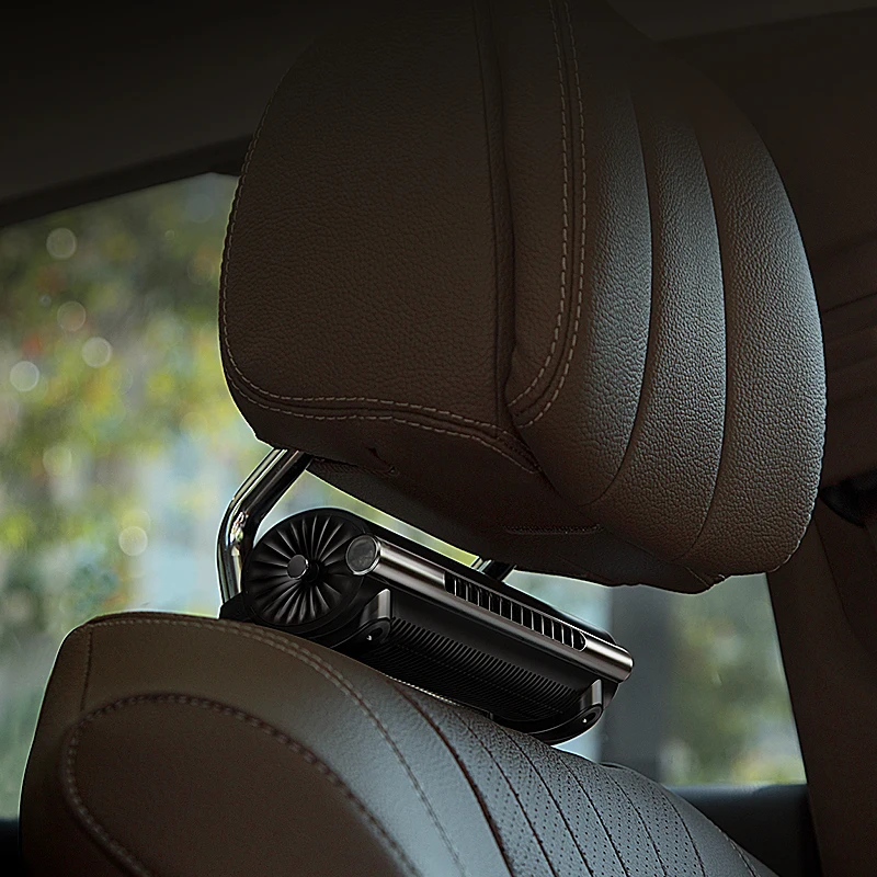 USB Car Cooling Fan Backseat Mini Fan for Car ABS Material Adjustable Car Fans for Summer
USB Car Cooling Fan Backseat Mini Fan for Car ABS Material Adjustable Car Fans for Summer