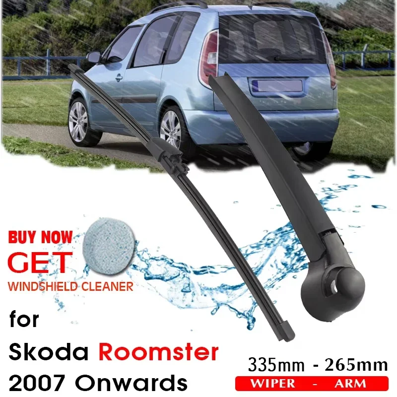 BROSHOO Car Rear Wiper Blade Blades Back Windscreen Wiper Arm For Skoda Roomster Hatchback (2007 Onwards) 335mm,Car Styling
BROSHOO Car Rear Wiper Blade Blades Back Windscreen Wiper Arm For Skoda Roomster Hatchback (2007 Onwards) 335mm,Car Styling