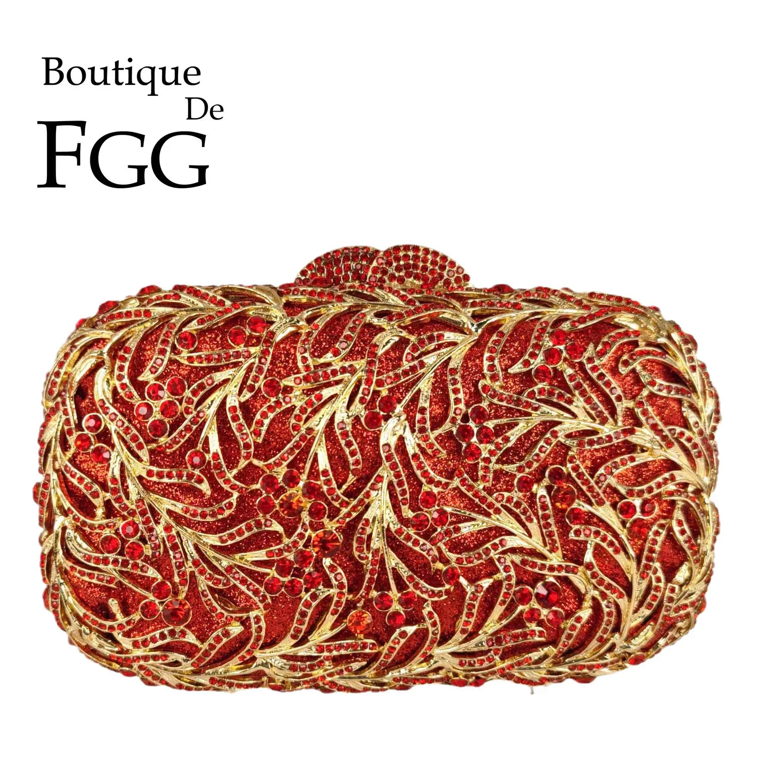 Boutique De FGG Bling Red Ruby Women Flower Crystal Evening Bags Bridal Wedding Rhinestone Handbags and Purses Party Dinner Bag
Boutique De FGG Bling Red Ruby Women Flower Crystal Evening Bags Bridal Wedding Rhinestone Handbags and Purses Party Dinner Bag