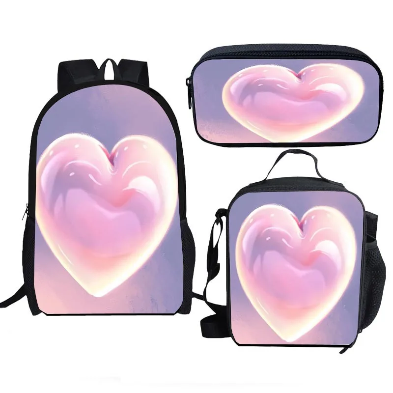 Cartoon Popular Novelty Funny Love Flame 3D Print 3pcs/Set pupil School Bags Laptop Daypack Backpack Lunch bag Pencil Case
Cartoon Popular Novelty Funny Love Flame 3D Print 3pcs/Set pupil School Bags Laptop Daypack Backpack Lunch bag Pencil Case