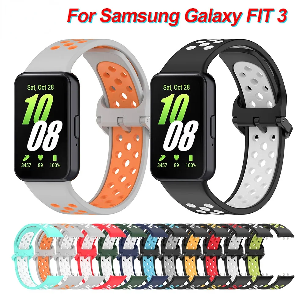 Silicone Strap for Samsung Galaxy Fit 3 Smart Watch Bracelet Replacement Watchband for Samsung Galaxy Fit 3 Band Accessories
Silicone Strap for Samsung Galaxy Fit 3 Smart Watch Bracelet Replacement Watchband for Samsung Galaxy Fit 3 Band Accessories