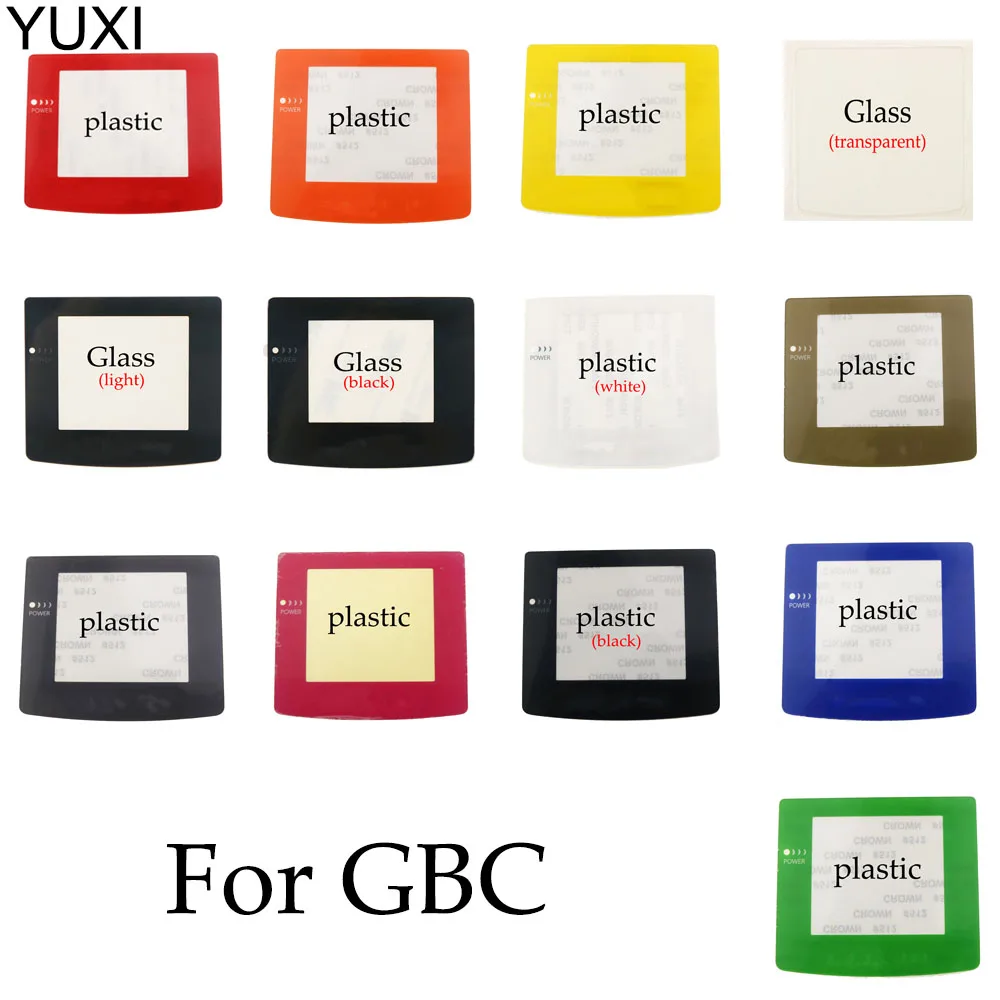 YUXI 2PC For GBC Muliticolor Replacement Screen Lens Cover For Gameboy Color GBC Lens Protector
YUXI 2PC For GBC Muliticolor Replacement Screen Lens Cover For Gameboy Color GBC Lens Protector