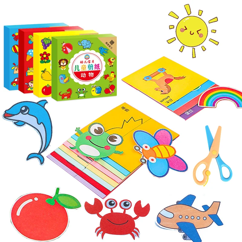 49/91Pcs Children DIY Handmade Paper Cutting Set Early Education Scissor Skills Practice Preschool Educational Toy
49/91Pcs Children DIY Handmade Paper Cutting Set Early Education Scissor Skills Practice Preschool Educational Toy