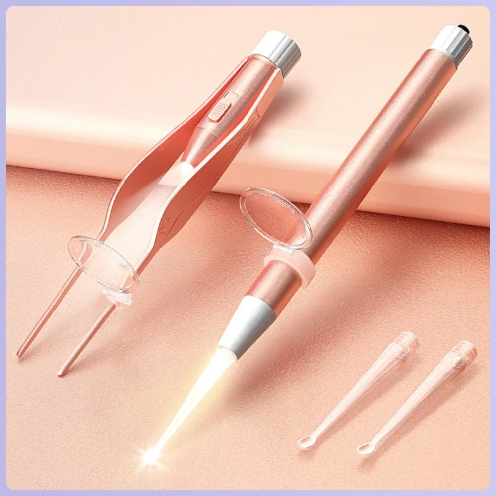With 5x Magnifying Glass LED Luminous Ear Scoop Safe Design Gentle Cleaning Visual Illuminated Ear Spoon Multi-Use Ear Tweezers
With 5x Magnifying Glass LED Luminous Ear Scoop Safe Design Gentle Cleaning Visual Illuminated Ear Spoon Multi-Use Ear Tweezers