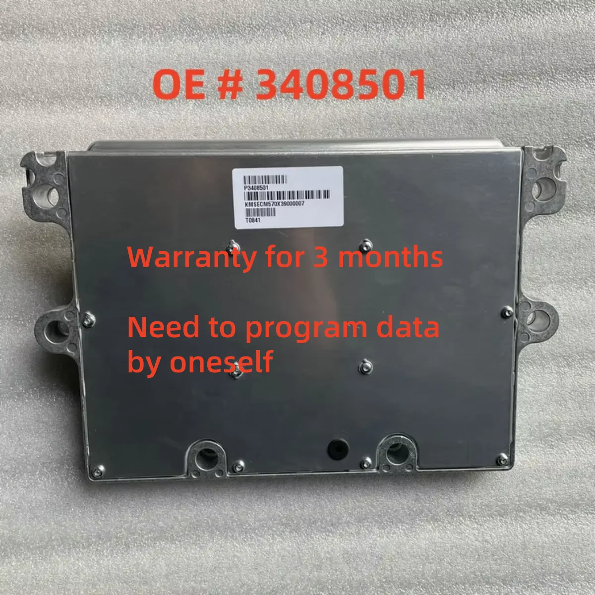 High quality 3408501 Electric Control Module ECM FOR Cummins QSX15 QSM11 M11
High quality 3408501 Electric Control Module ECM FOR Cummins QSX15 QSM11 M11