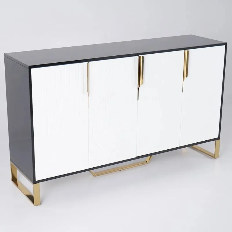 Modern simple door High-end decorative Black dining side Living room storage
Modern simple door High-end decorative Black dining side Living room storage