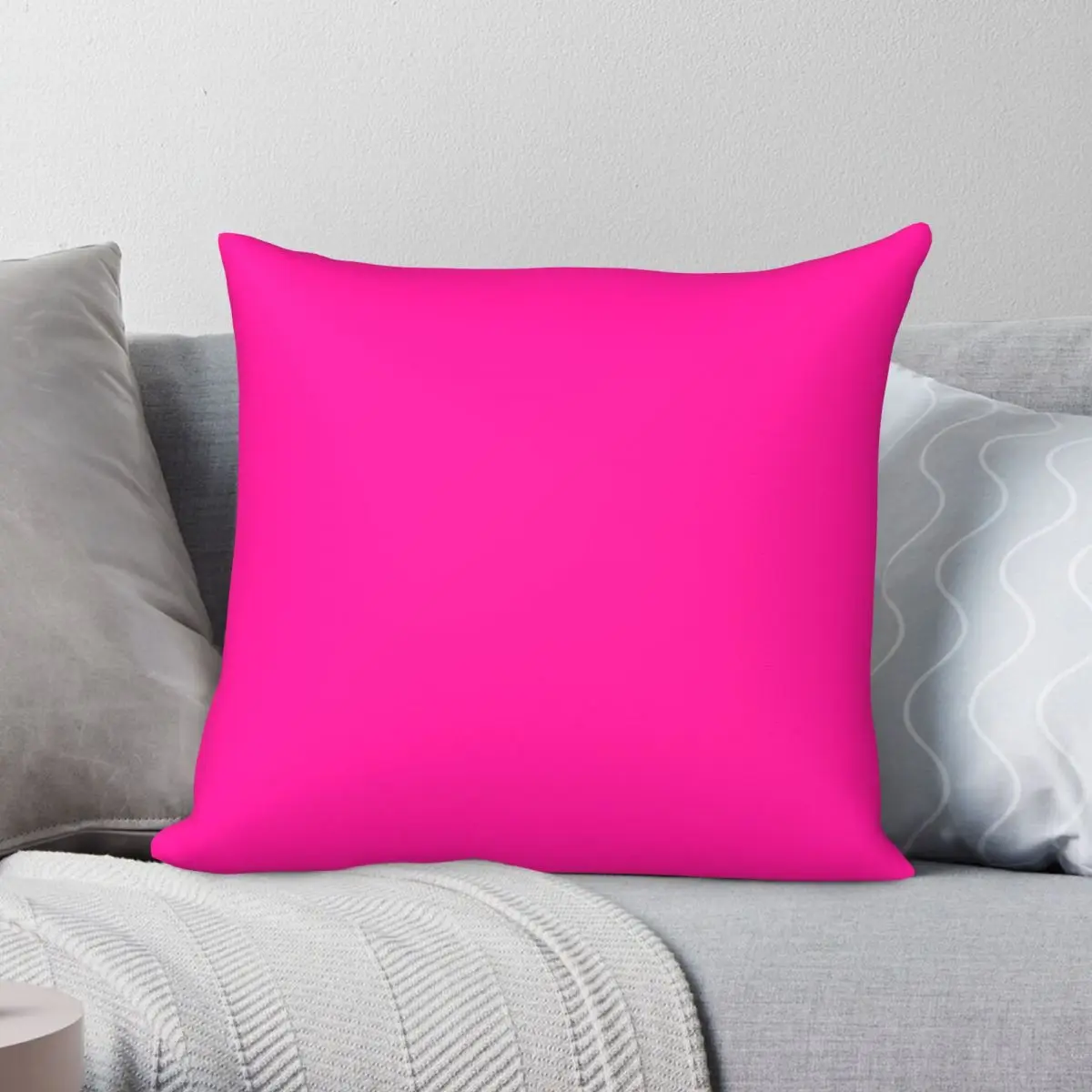 Neon Pink Square Pillowcase Polyester Linen Velvet Pattern Zip Decor Bed Cushion Case
Neon Pink Square Pillowcase Polyester Linen Velvet Pattern Zip Decor Bed Cushion Case
