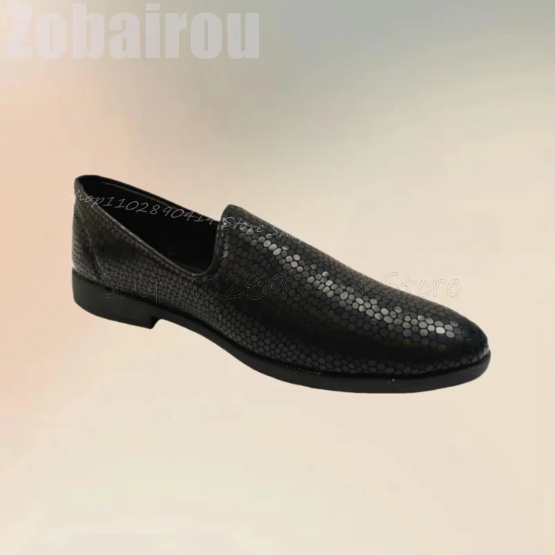 Black Fish Scale Print Low Top Penny Loafers Fashion Slip On Men Shoes Luxurious Handmade Party Banquet Office Men Dress Shoes
Black Fish Scale Print Low Top Penny Loafers Fashion Slip On Men Shoes Luxurious Handmade Party Banquet Office Men Dress Shoes