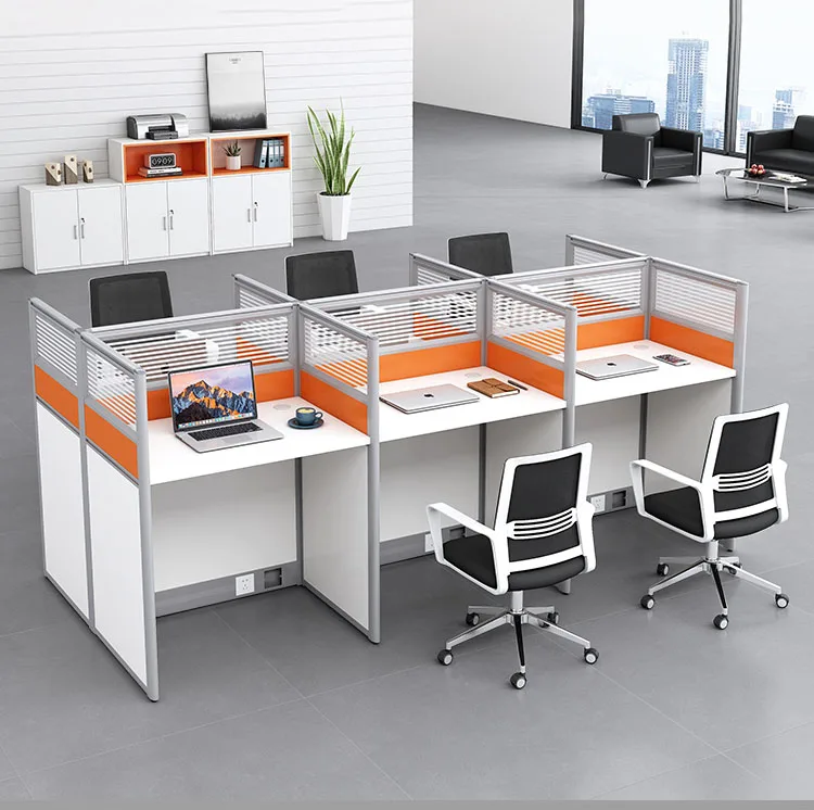 Staff Table with Fixed/mobile Pedestal Workstation Office Working Table Cubicle for 6 Seats
Staff Table with Fixed/mobile Pedestal Workstation Office Working Table Cubicle for 6 Seats