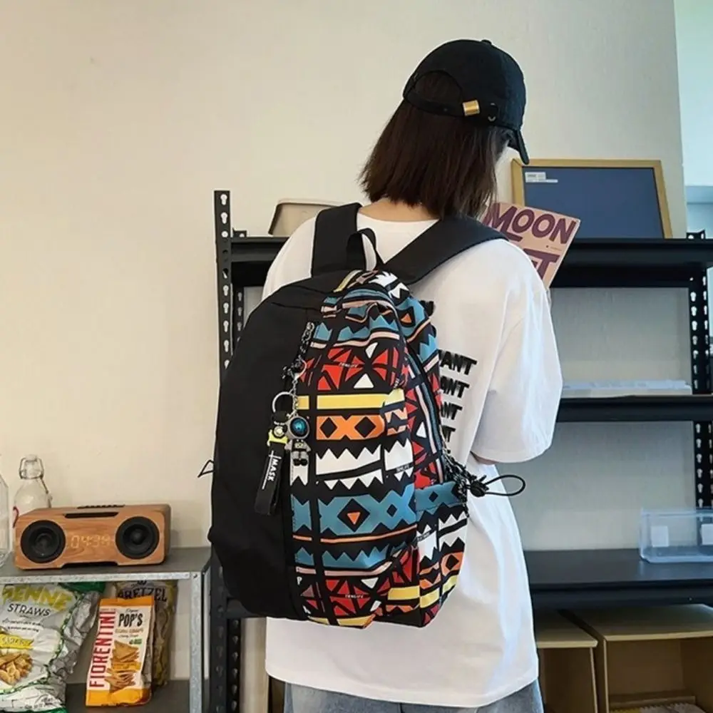 Casual Nylon Graffiti Backpack Large Capacity Multiple Pockets Students Schoolbag Zipper Wear-resistant Travel Rucksack
Casual Nylon Graffiti Backpack Large Capacity Multiple Pockets Students Schoolbag Zipper Wear-resistant Travel Rucksack