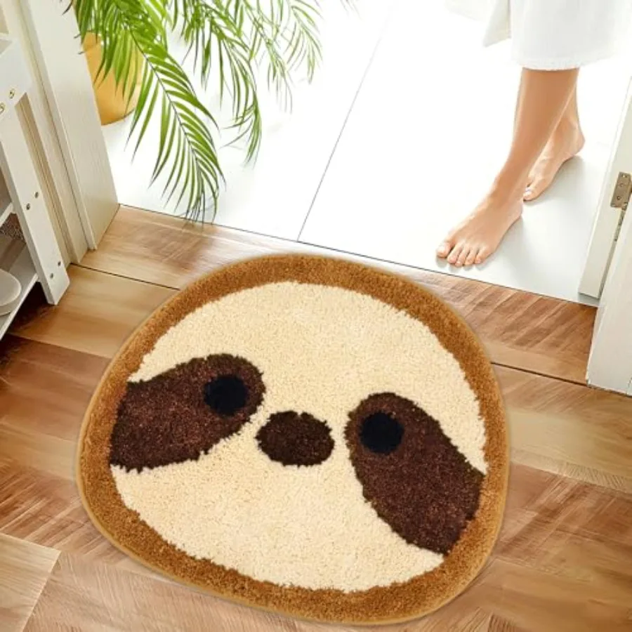 Cute Bath Mat, Sloth Bathroom Rug Soft Non Slip Bath Rug Quick Dry, Washable Absorbent Mat Cartoon Animal Fun Bathroom Rugs for
Cute Bath Mat, Sloth Bathroom Rug Soft Non Slip Bath Rug Quick Dry, Washable Absorbent Mat Cartoon Animal Fun Bathroom Rugs for