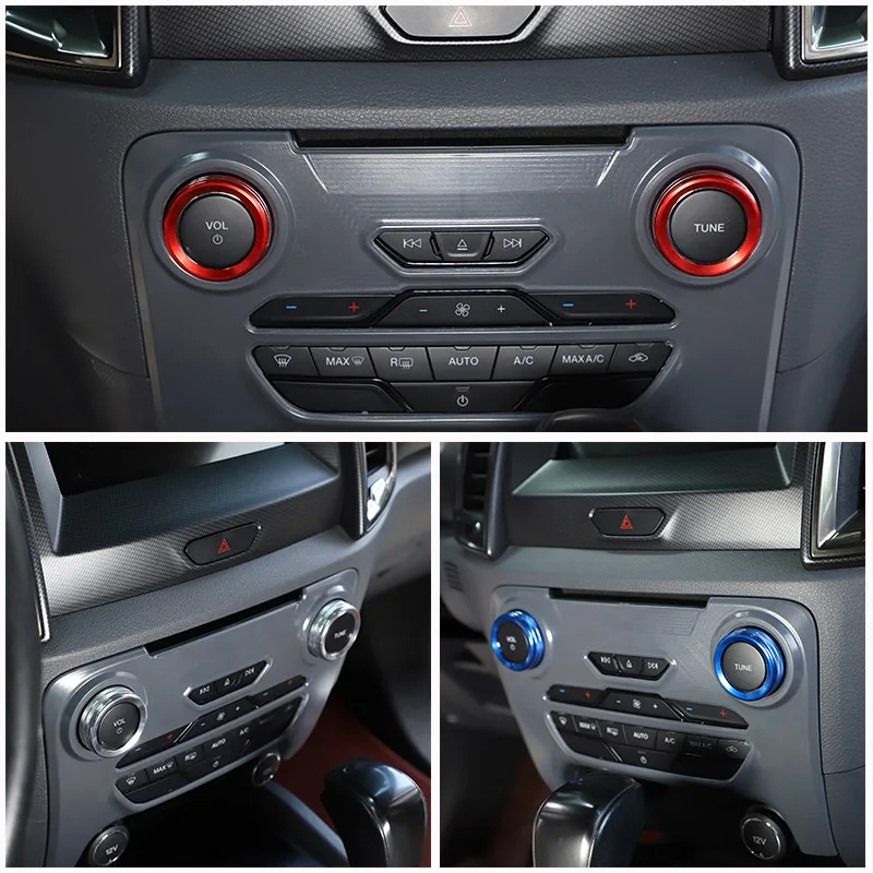 For Ford Ranger Wildtrak 2015-21 Car Knob Volume Media / Headlight Switch / Four-Wheel Drive Knob Ring Cap Cover Car Accessories
For Ford Ranger Wildtrak 2015-21 Car Knob Volume Media / Headlight Switch / Four-Wheel Drive Knob Ring Cap Cover Car Accessories