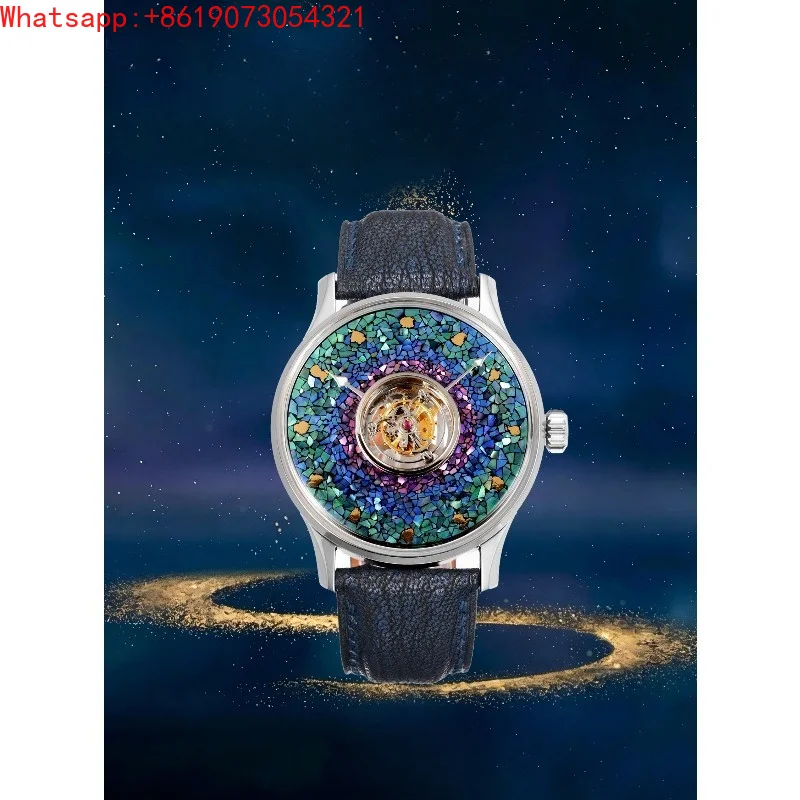 The Great Qin Empire Lacquer Language Series, Level 5 Titanium Alloy Center Tourbillon, Light Luxury Advanced Mechanical Watch
The Great Qin Empire Lacquer Language Series, Level 5 Titanium Alloy Center Tourbillon, Light Luxury Advanced Mechanical Watch