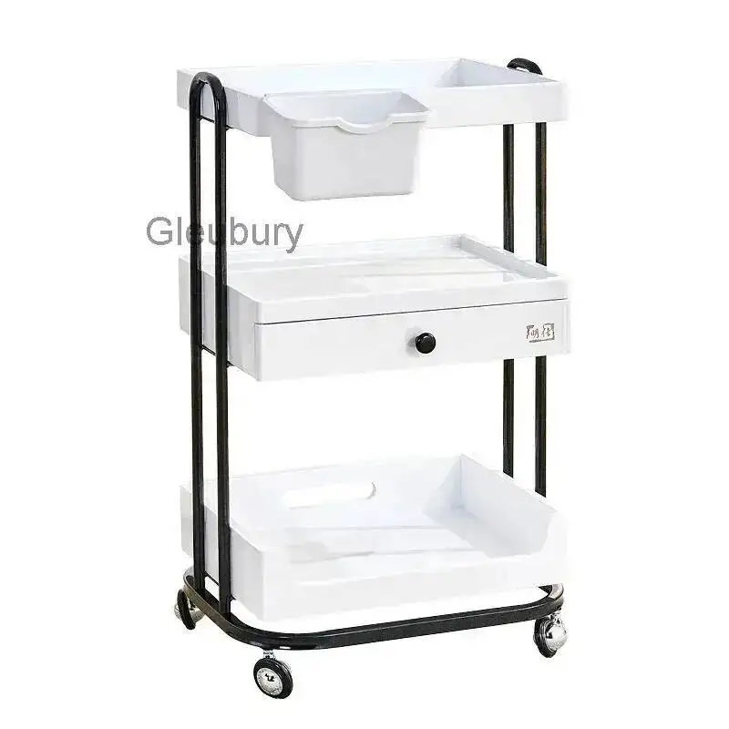 Trolley with Wheels Salon Beauty Makeup Tattoo Rolling Cart Trolley Professional Salon Furniture Chariot De Salon LLST
Trolley with Wheels Salon Beauty Makeup Tattoo Rolling Cart Trolley Professional Salon Furniture Chariot De Salon LLST