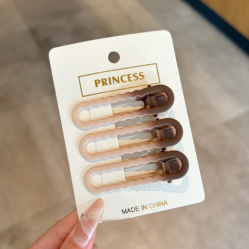 Candy-Colored Seamless Duckbill Clip Ins Style Bangs Hairpin for Women Side Fringe Hair Clip Spring Summer Korean Hair Accessory
Candy-Colored Seamless Duckbill Clip Ins Style Bangs Hairpin for Women Side Fringe Hair Clip Spring Summer Korean Hair Accessory