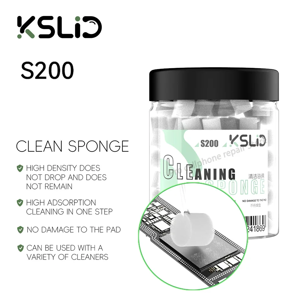 Безпылевые салфетки Kslid S200 Nano-Spong для быстрого удаления пыли на экране, очистка заднего стекла, припой для печатной платы, инструмент для очистки масла
Безпылевые салфетки Kslid S200 Nano-Spong для быстрого удаления пыли на экране, очистка заднего стекла, припой для печатной платы, инструмент для очистки масла