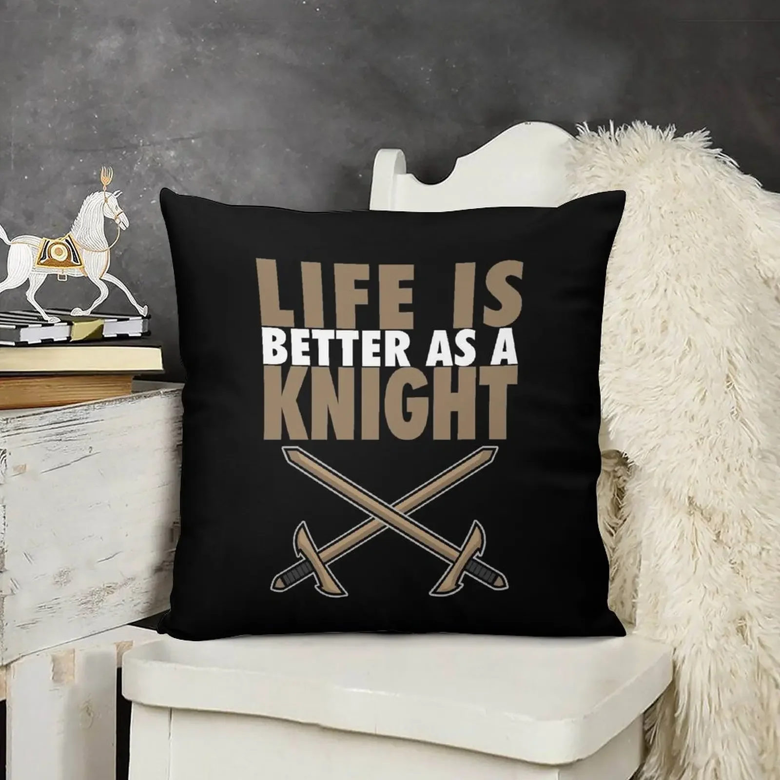 Life is better as a Knight UCF Shirt Throw Pillow Decorative Pillow Covers For Sofa Pillow Cover Decorative Cushions
Life is better as a Knight UCF Shirt Throw Pillow Decorative Pillow Covers For Sofa Pillow Cover Decorative Cushions