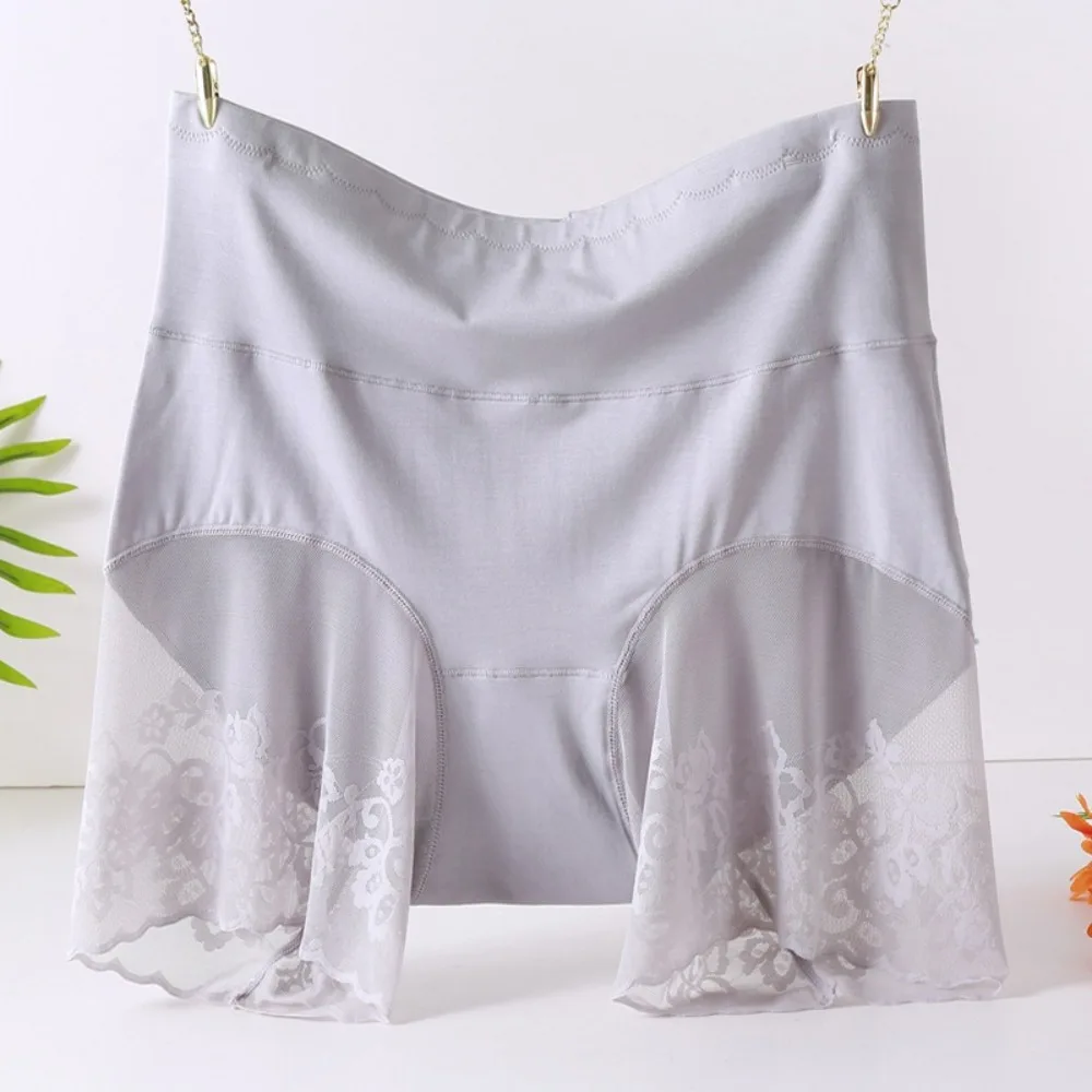 Fashion High Waist Lace Mesh Safety Pants Anti-Glare Thin Seamless Panties Underpants Large Size Underwear for Women Ladies
Fashion High Waist Lace Mesh Safety Pants Anti-Glare Thin Seamless Panties Underpants Large Size Underwear for Women Ladies