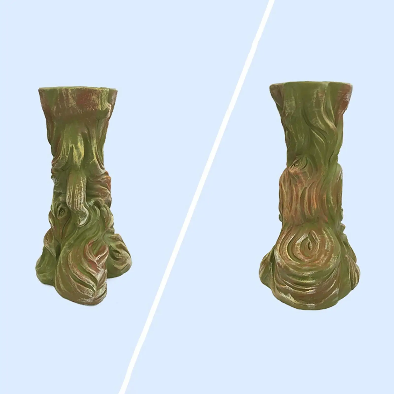 Tree Stump Sculpture Vase Flower Arrangement Pot Plant Pot for Lawn Ornament
Tree Stump Sculpture Vase Flower Arrangement Pot Plant Pot for Lawn Ornament
