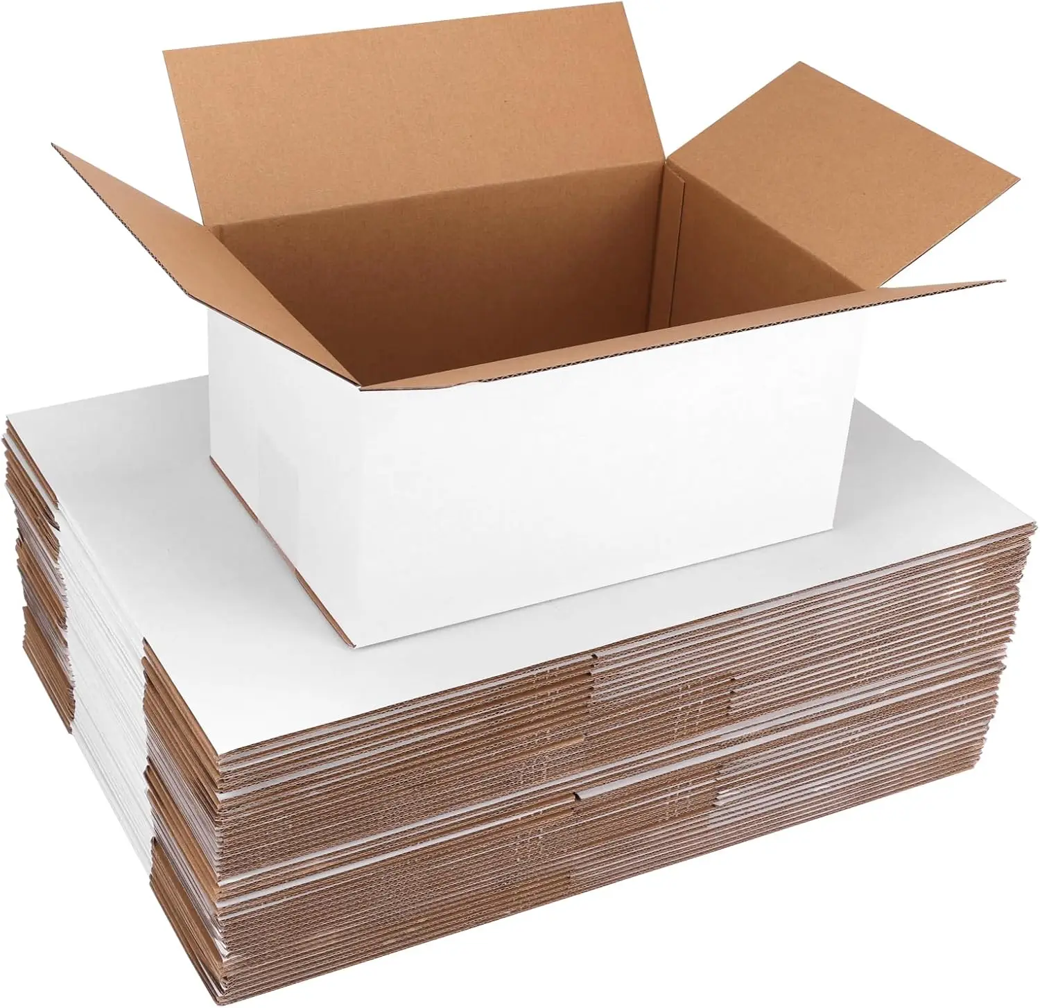 40 Pack 10x7x5 Corrugated Shipping Boxes for Small Business Packaging
40 Pack 10x7x5 Corrugated Shipping Boxes for Small Business Packaging