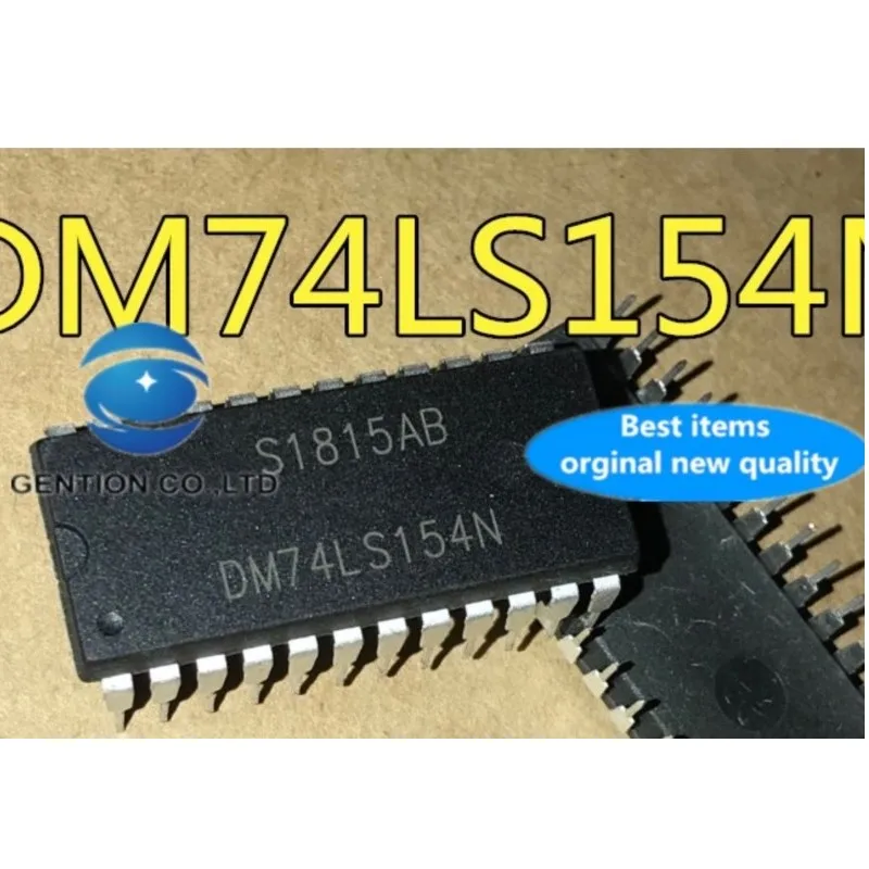 5PCS DM74LS154 DM74LS154N Decoder / driver DIP-24 in stock 100% new and original
5PCS DM74LS154 DM74LS154N Decoder / driver DIP-24 in stock 100% new and original