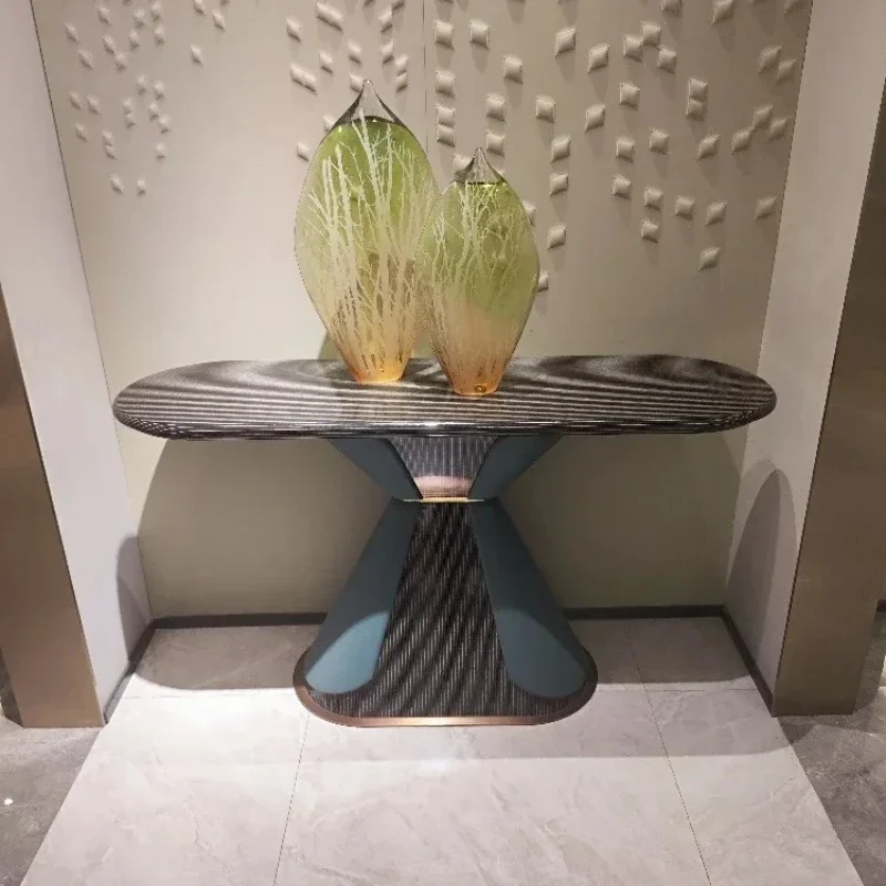 B Italian modern light luxury restaurant decoration table high sense abstract combination entrance cabinet
B Italian modern light luxury restaurant decoration table high sense abstract combination entrance cabinet