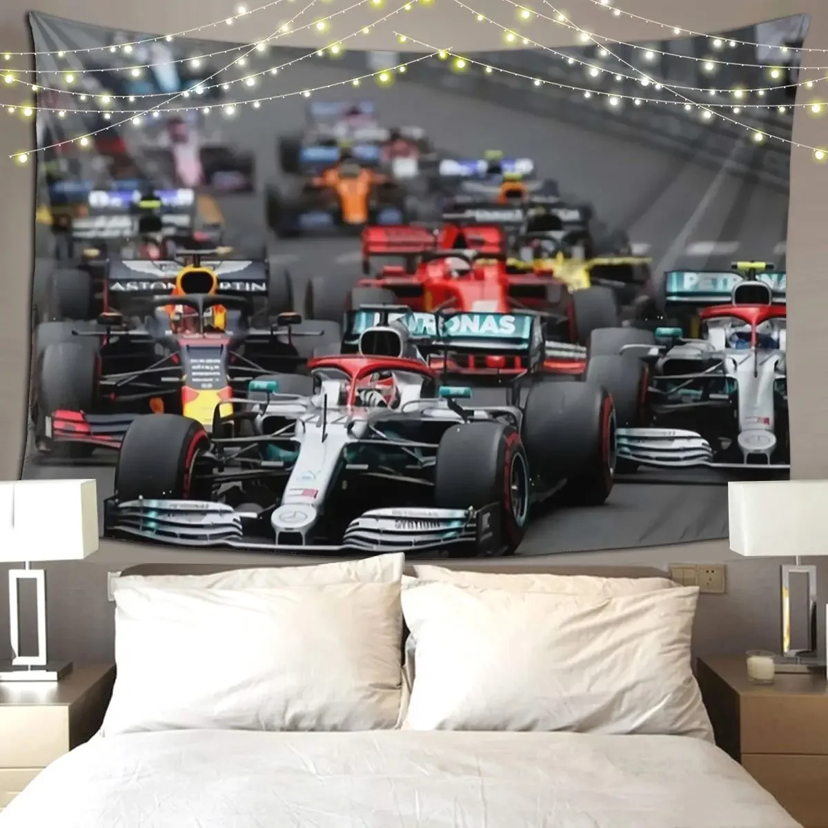 Гобелен F1 Race Start настенный, декоративный настенный коврик для гостиной, спальни
Гобелен F1 Race Start настенный, декоративный настенный коврик для гостиной, спальни