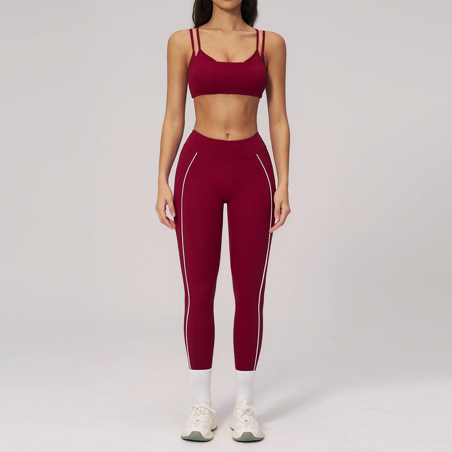 2PCS Yoga Set Women Tracksuit Nude Feeling Workout Sets Gym Clothes Push Up Fitness Running Sportwear Sport Bra Leggings Suit
2PCS Yoga Set Women Tracksuit Nude Feeling Workout Sets Gym Clothes Push Up Fitness Running Sportwear Sport Bra Leggings Suit