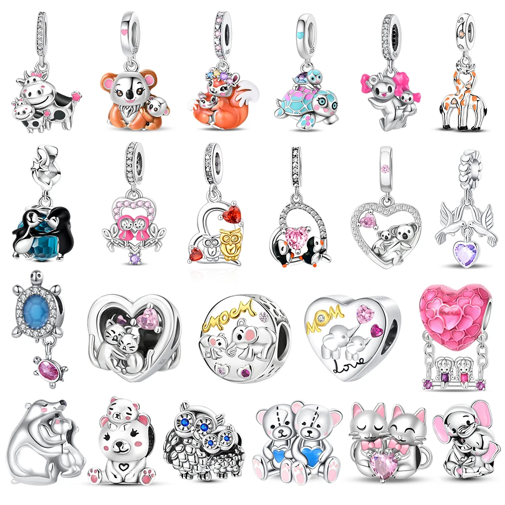 The Classic 925 Sterling Silver Animal Collection Hand In Hand Dangle & Hug Combo Charm For Cute Jewellery Accessories Gift
The Classic 925 Sterling Silver Animal Collection Hand In Hand Dangle & Hug Combo Charm For Cute Jewellery Accessories Gift