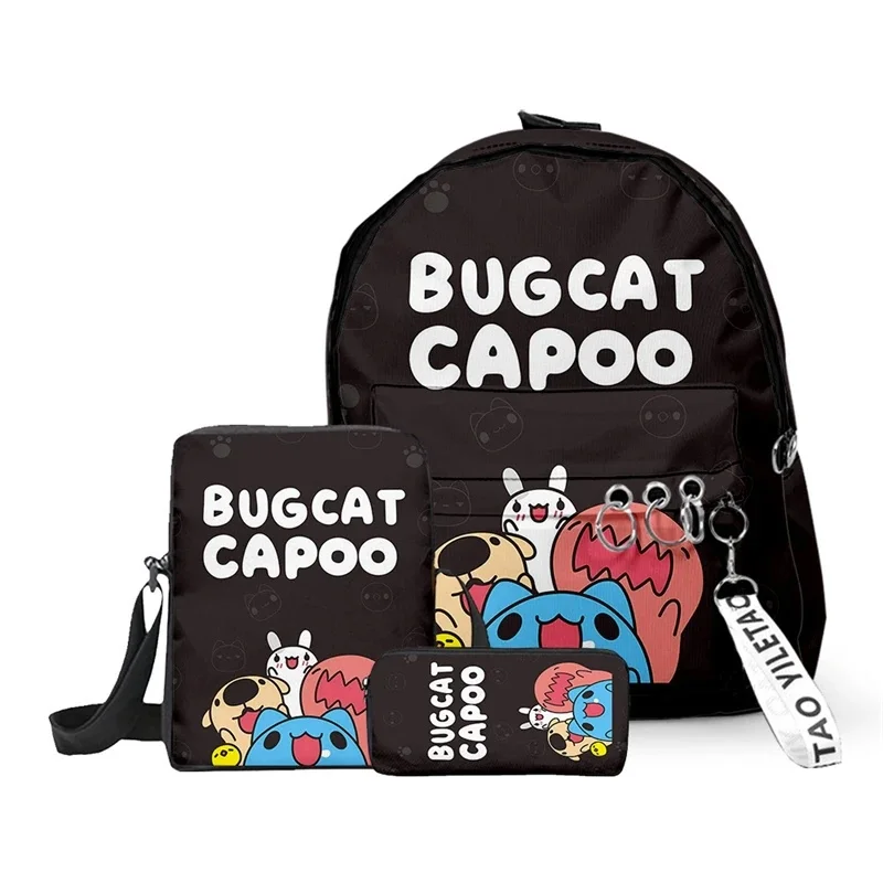 New Cute Cat Critter 3D 3Pc School Backpack Set For Kids Teens Student Campus Travel Shoulder Bag Pencil Case Birthday Gift
New Cute Cat Critter 3D 3Pc School Backpack Set For Kids Teens Student Campus Travel Shoulder Bag Pencil Case Birthday Gift