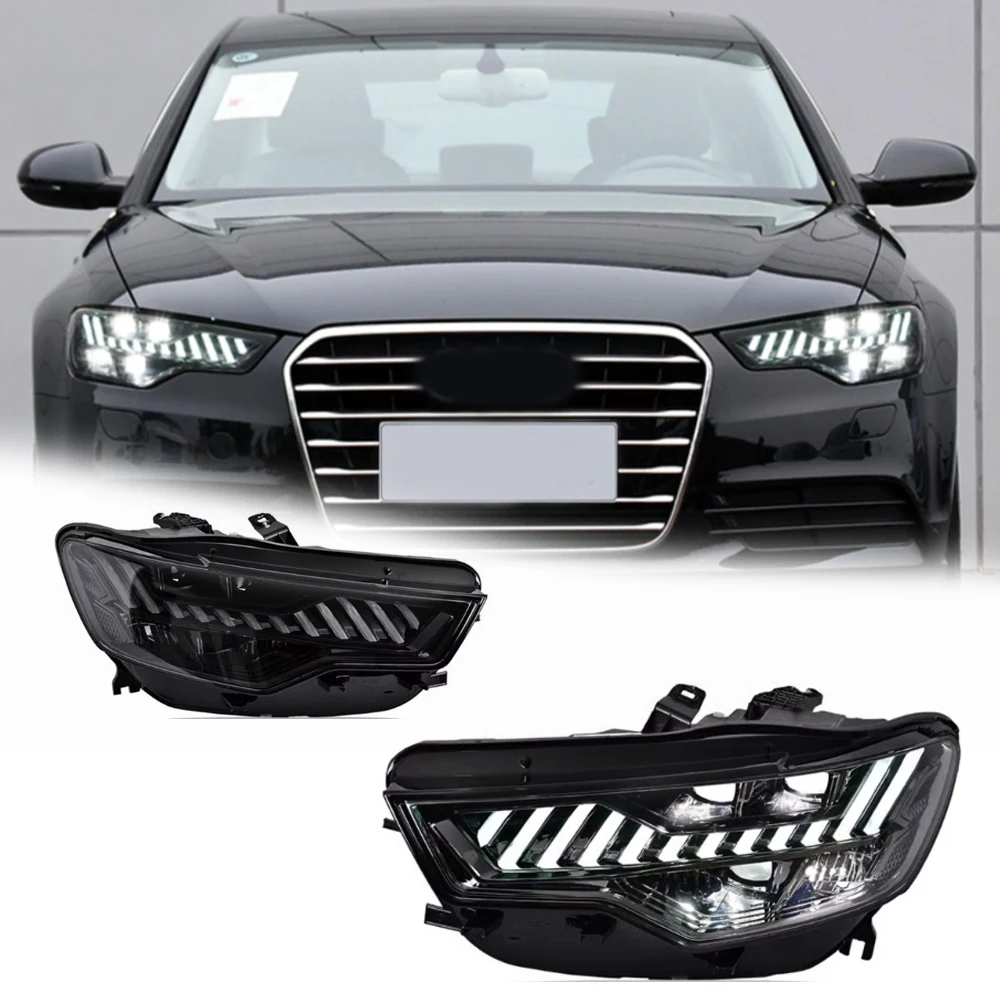 Styling LED HeadLights for AUDI A6L 2012-2015 RS style full led DRL Car head lamp Assembly Signal Auto Accessories Modified Lamp
Styling LED HeadLights for AUDI A6L 2012-2015 RS style full led DRL Car head lamp Assembly Signal Auto Accessories Modified Lamp